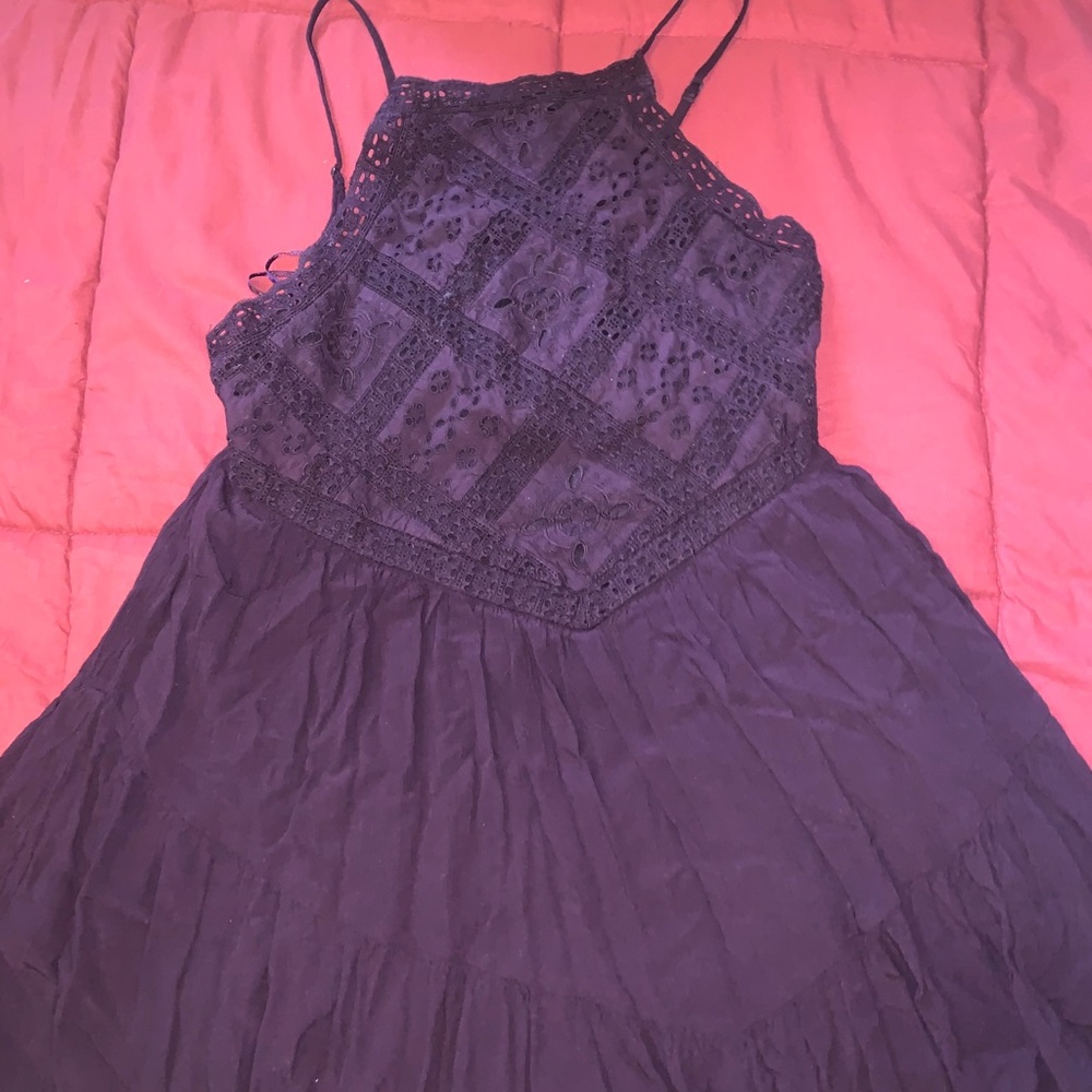 sundress, shorter in front & longer in back